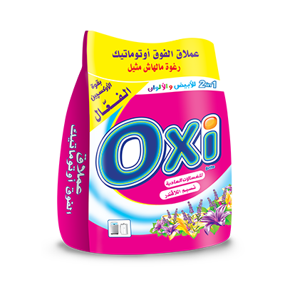 أوكسي مسحوق غسيل يدوي نصف أوتوماتيك 1 كجم