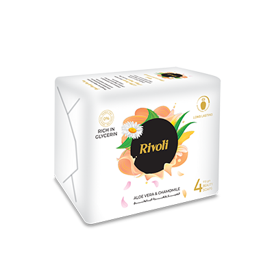 Rivoli Bar Soap 110 gm: 4 soaps per bundle