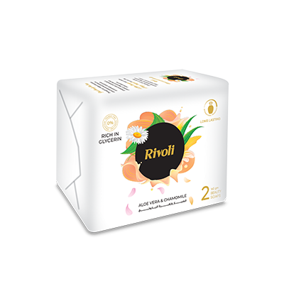 Rivoli Bar Soap 165 gm: 2 soaps per bundle